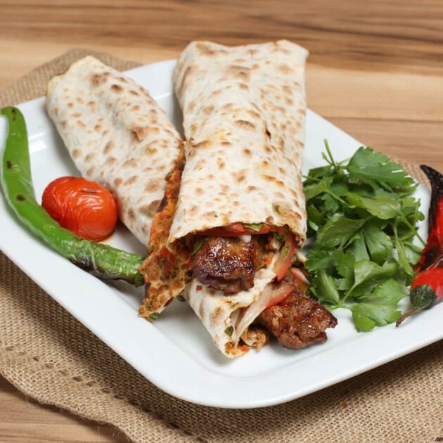 Lamb Shish Wrap